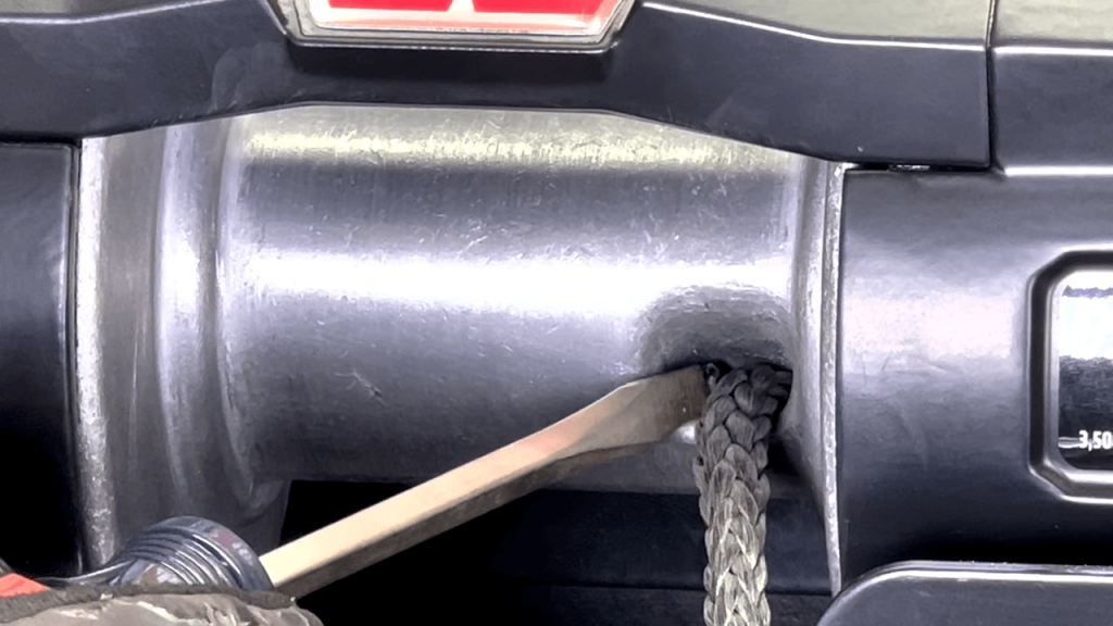 Attaching the Synthetic Rope