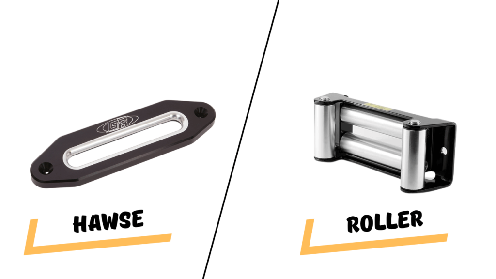Hawse and Roller Fairlead