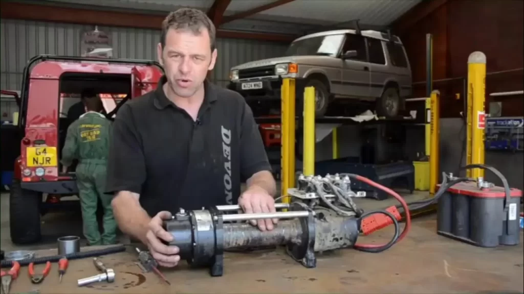 Disassemble and Inspect the Winch
