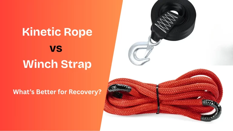 Kinetic Rope vs Winch Strap Which Recovery Tool Should You Trust Off-Road