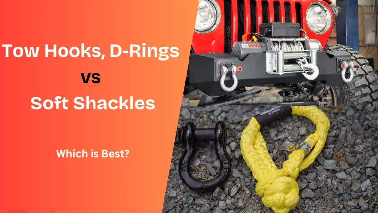 Tow Hooks vs D-Rings vs Soft Shackles Recovery Gear Compared & Explained