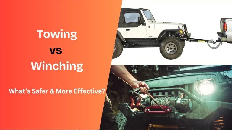 Towing vs Winching Which Off-Road Recovery Method Is Safer and More Effective